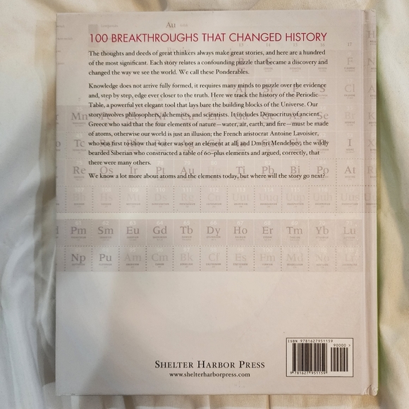 The Elements: An Illustrated History of the Periodic Table Hardcover book - Picture 2 of 9